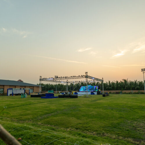 Nidhivan party lawn