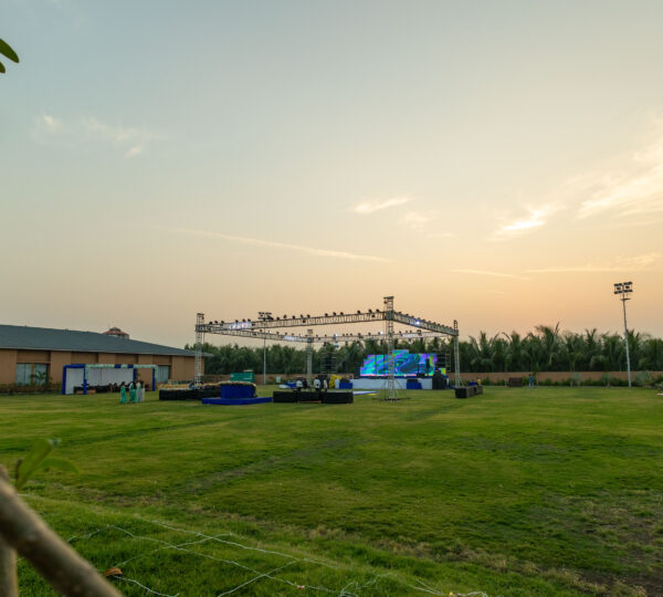 Nidhivan party lawn